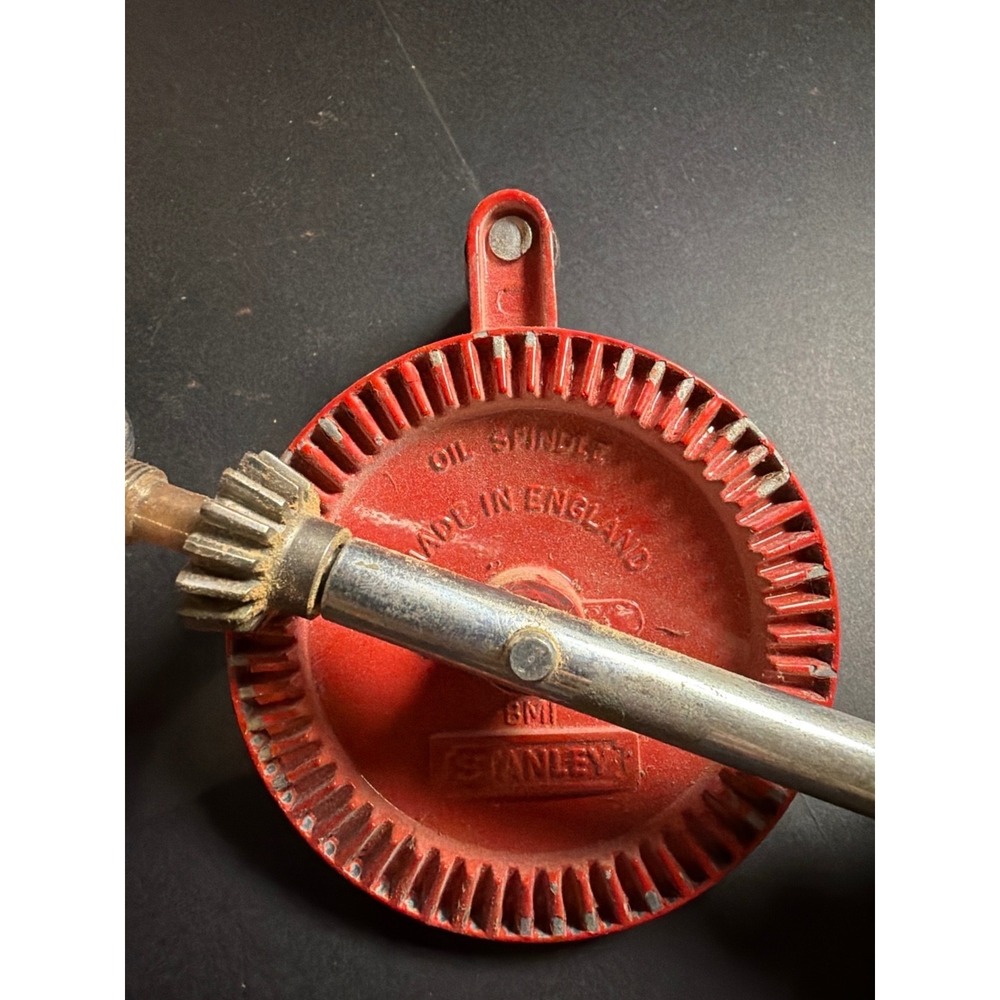 Vintage Stanley BM1 Hand Drill Made in England Eggbeater Drill - Picture 4 of 4
